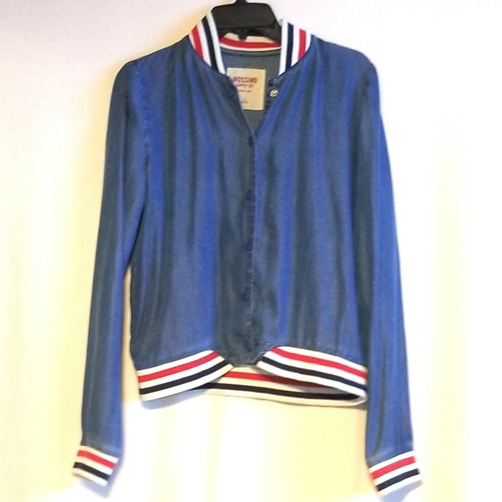 Denim Chambray Jacket Size Small